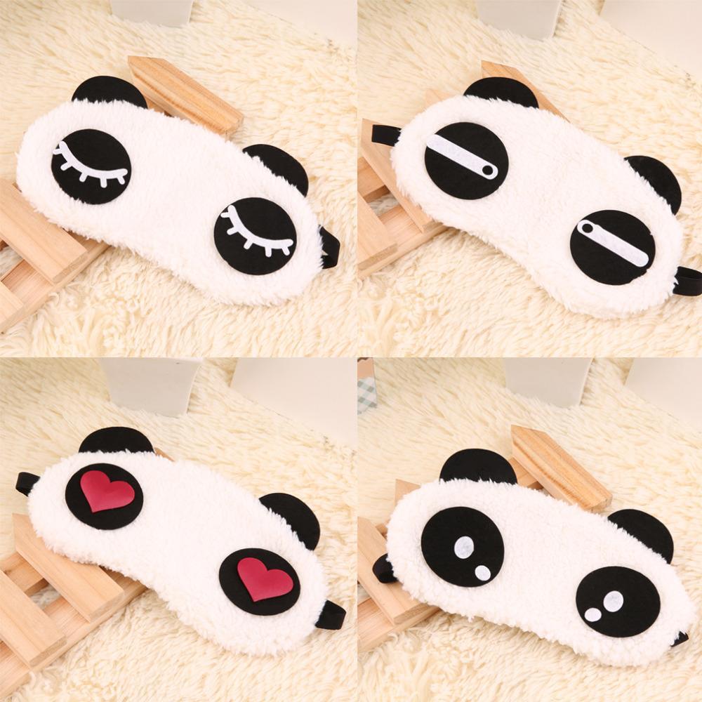 Cute Panda Sleeping Eye Mask Travel Blindfold