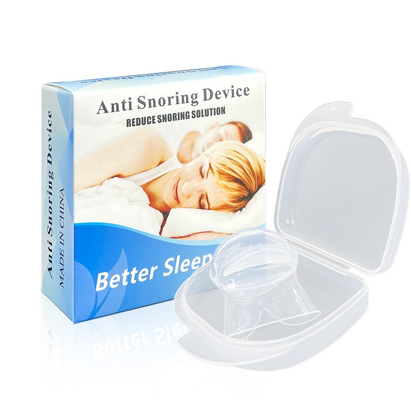 Anti Snoring Tongue Sleeve Silicone Sleep Breathing Device
