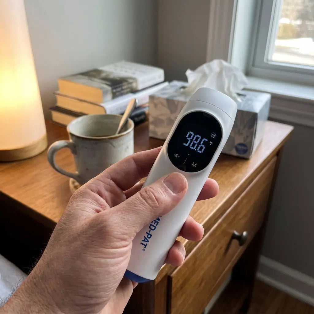 Med Pat TH 1 Digital Infrared Ear Thermometer