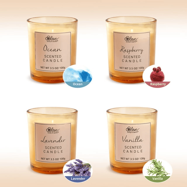 Be Love Christmas Soy Scented Candle Gift Set