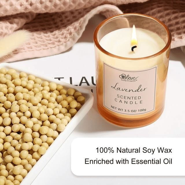 Be Love Christmas Soy Scented Candle Gift Set
