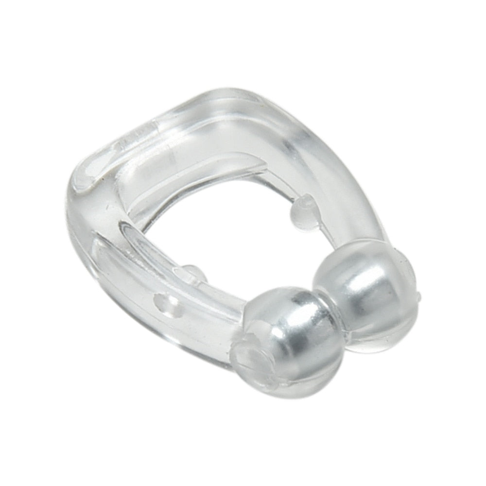 Silicone Magnetic Anti Snore Nose Clip Sleep Device