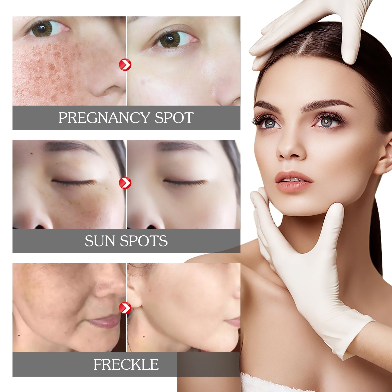 Face Brightening Serum Dark Spot Repair Moisturizer
