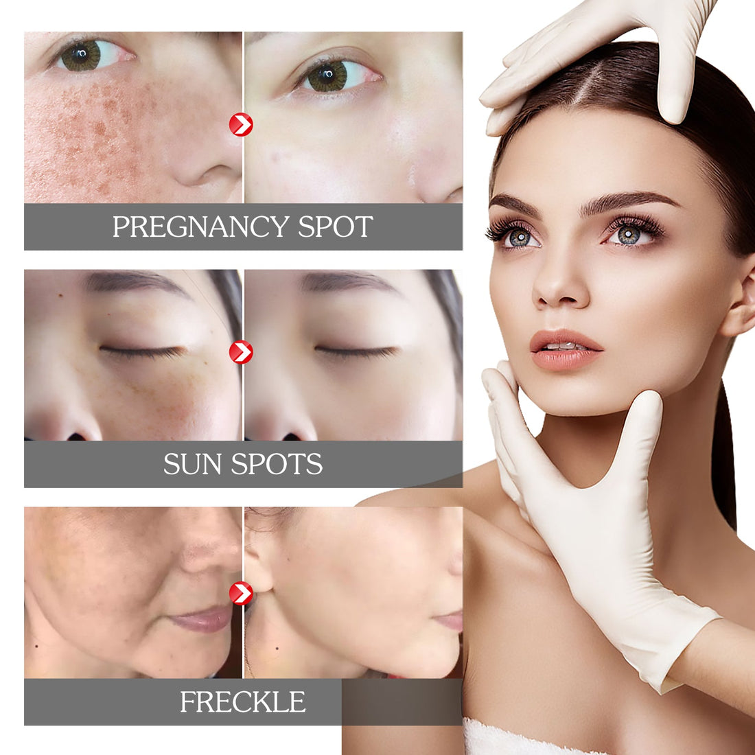 Face Brightening Serum Dark Spot Repair Moisturizer