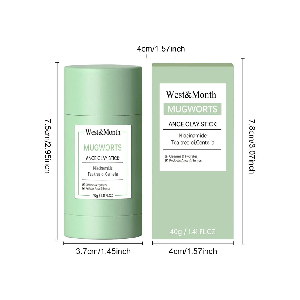West Month Blackhead Mud Mask Oil Control Treatment