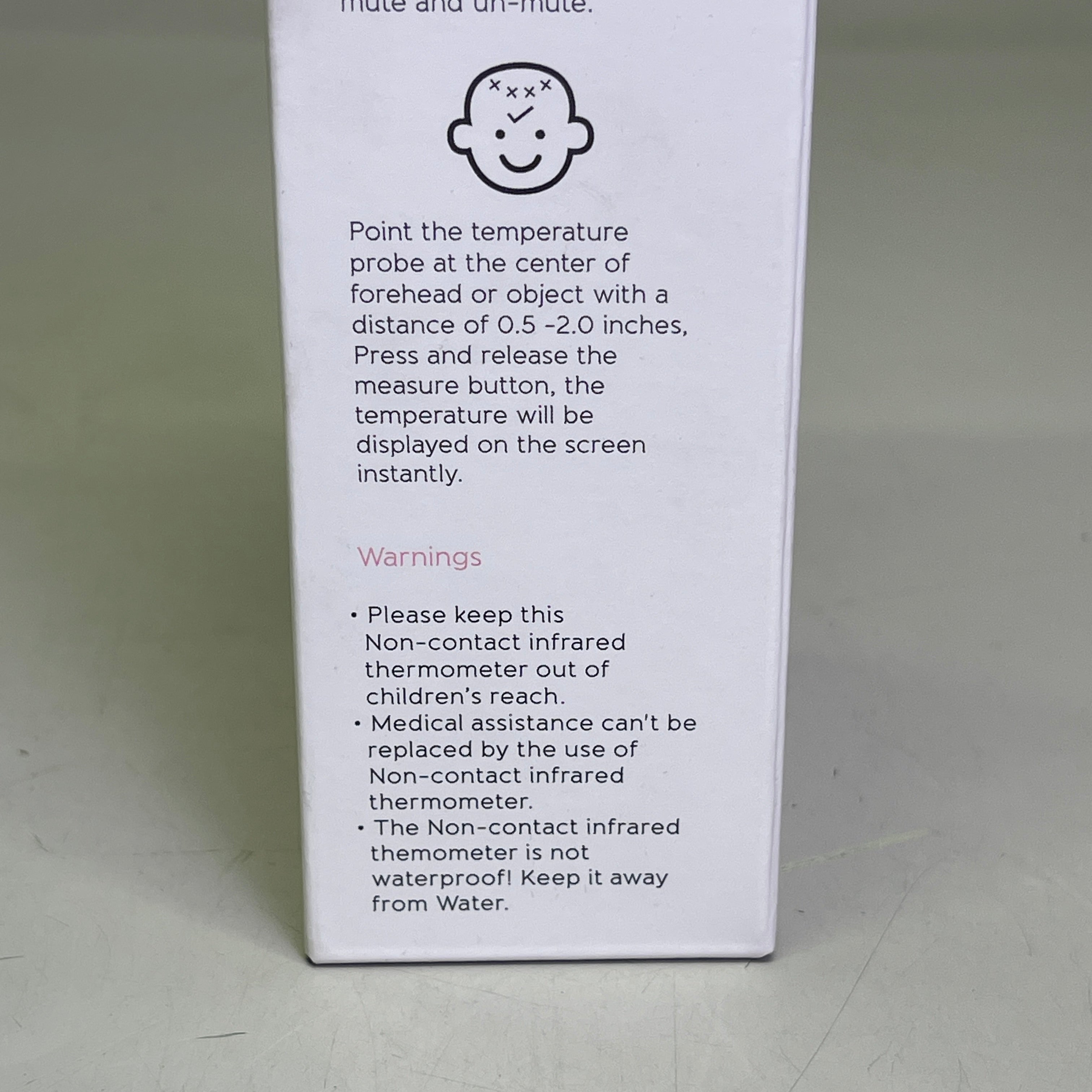 Non Contact Infrared Thermometer JPD FR202 USA Seller