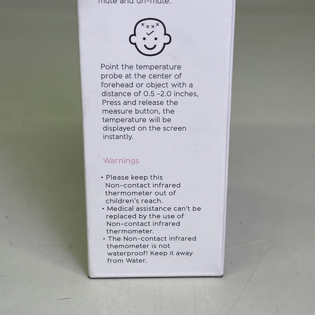 Non Contact Infrared Thermometer JPD FR202 USA Seller
