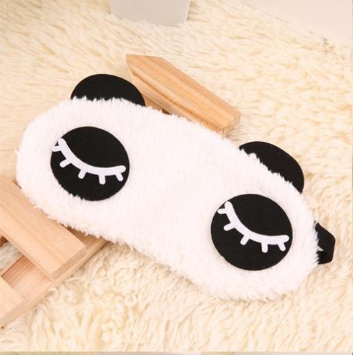 Cute Panda Sleeping Eye Mask Travel Blindfold
