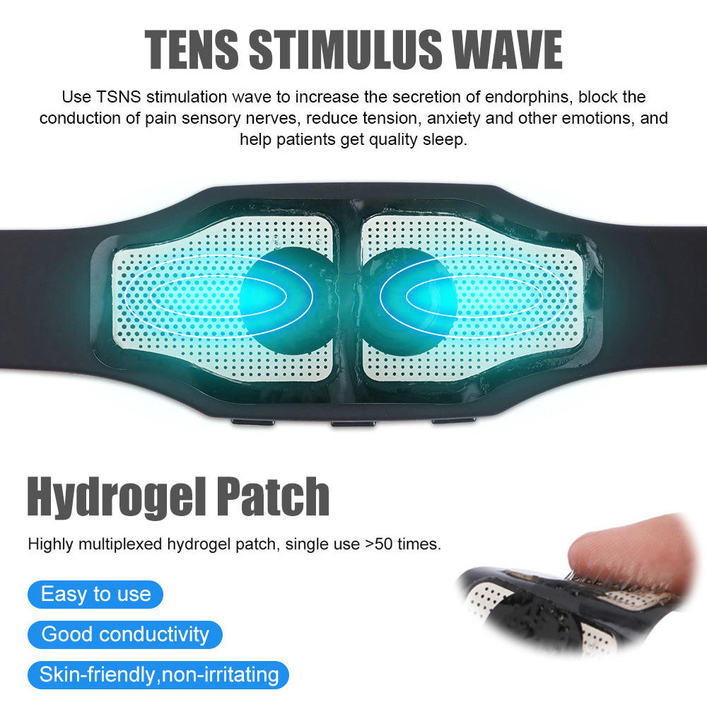Smart EMS Sleep Aid Electrotherapy Portable Massager Device