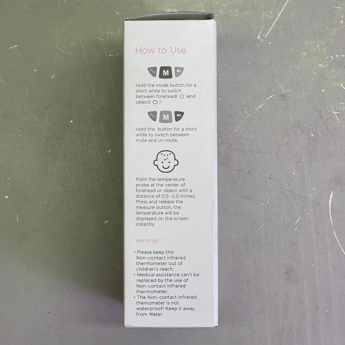 Non Contact Infrared Thermometer JPD FR202 USA Seller