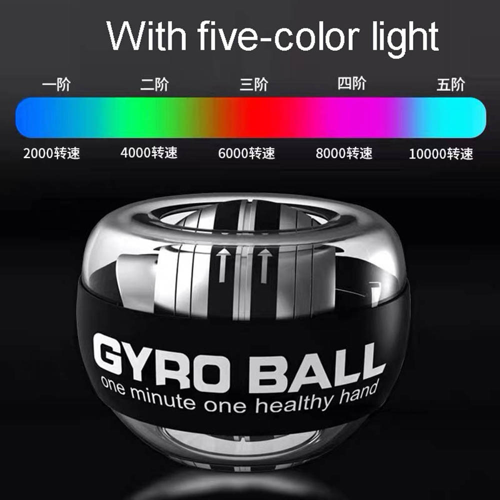 LED Wrist Powerball Self Starting Hand Strength Trainer