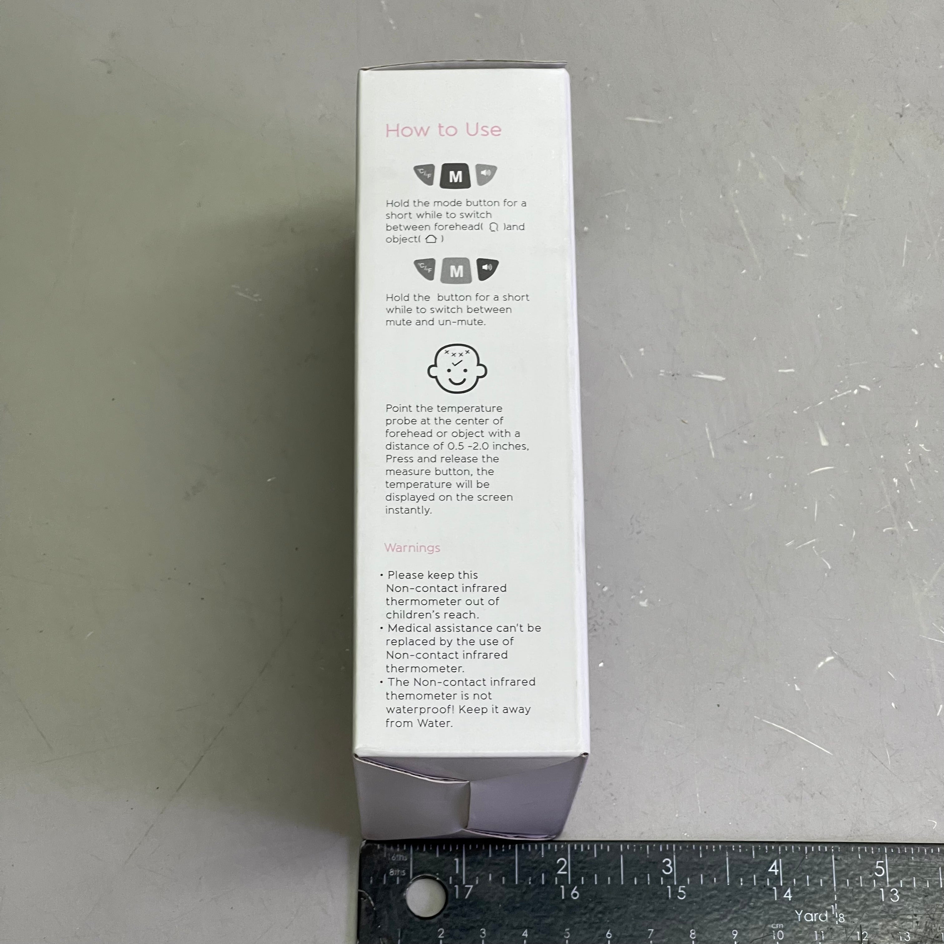 Non Contact Infrared Thermometer JPD FR202 USA Seller
