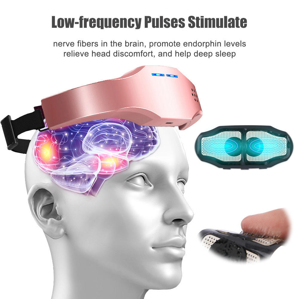 Smart EMS Sleep Aid Electrotherapy Portable Massager Device