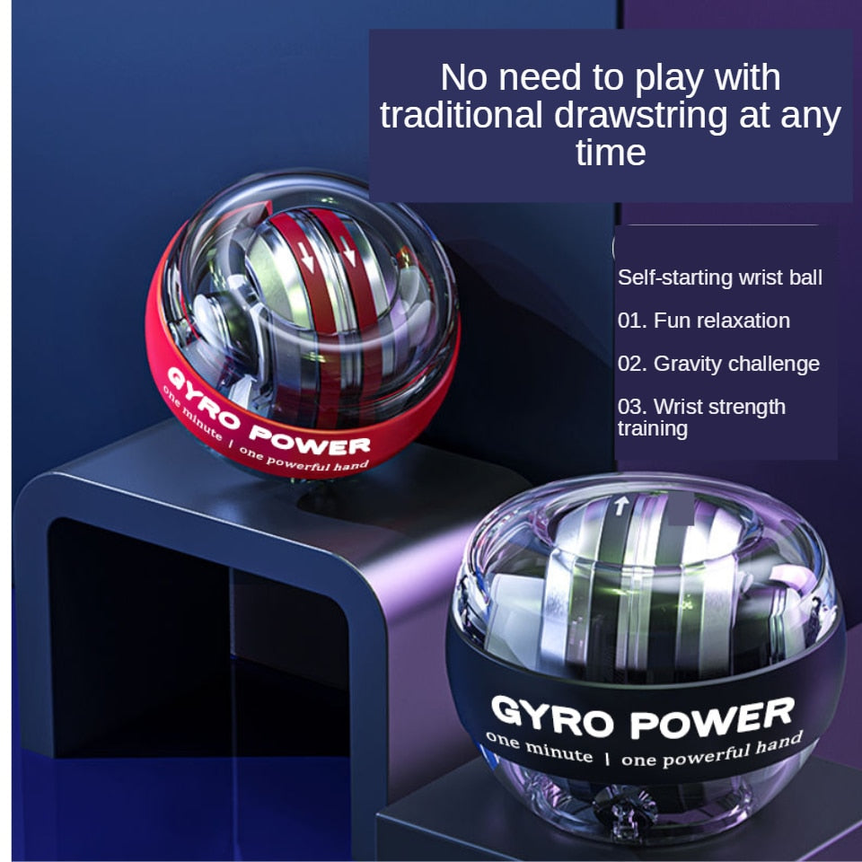 LED Wrist Powerball Self Starting Hand Strength Trainer