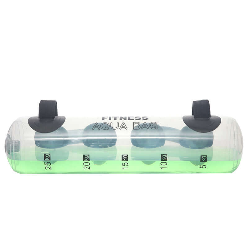 Transparent Cylindrical Water Dumbbell Weight Training Equipment