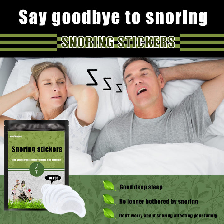 Anti-Snoring Patch, Anti-Snoring Breathing And Sleep Talk Sleep Care Patch