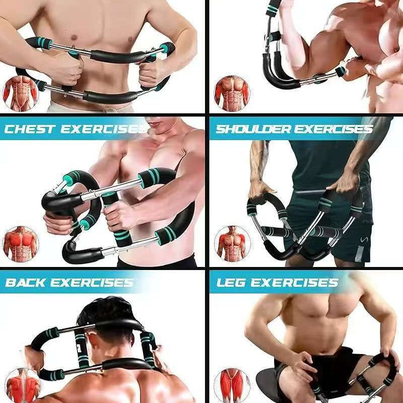 Adjustable U Shaped Arm Chest Strength Training Device
