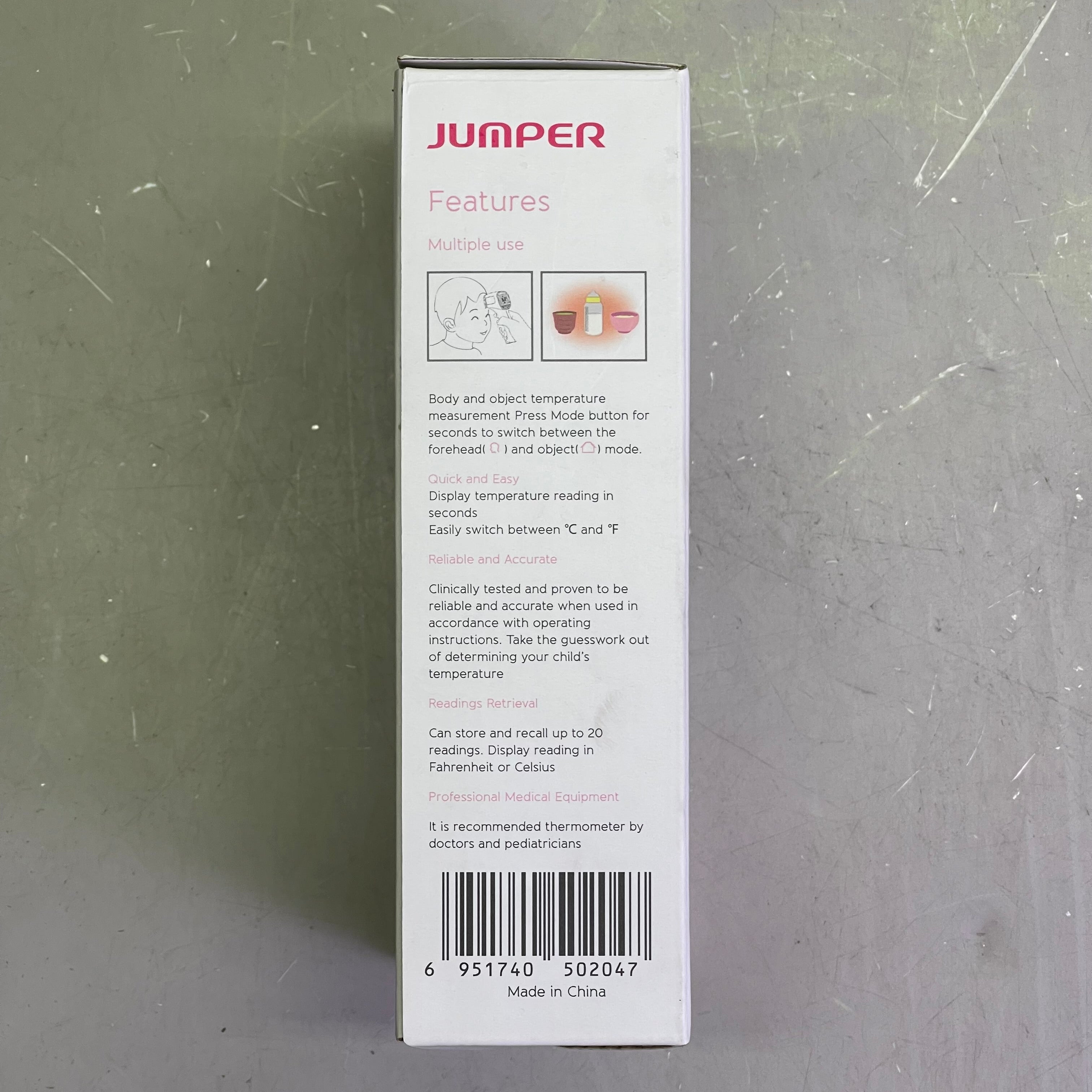 Non Contact Infrared Thermometer JPD FR202 USA Seller