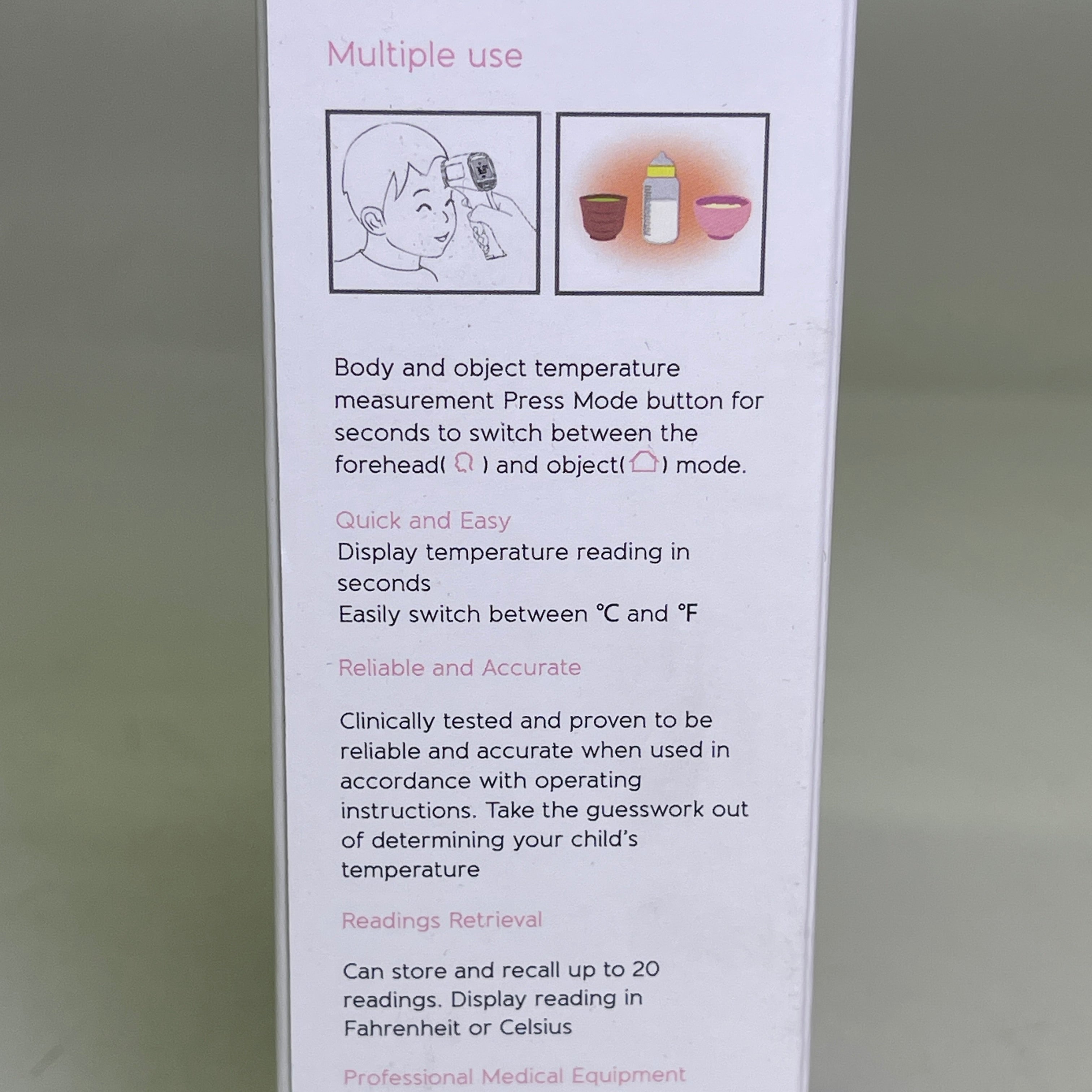 Non Contact Infrared Thermometer JPD FR202 USA Seller