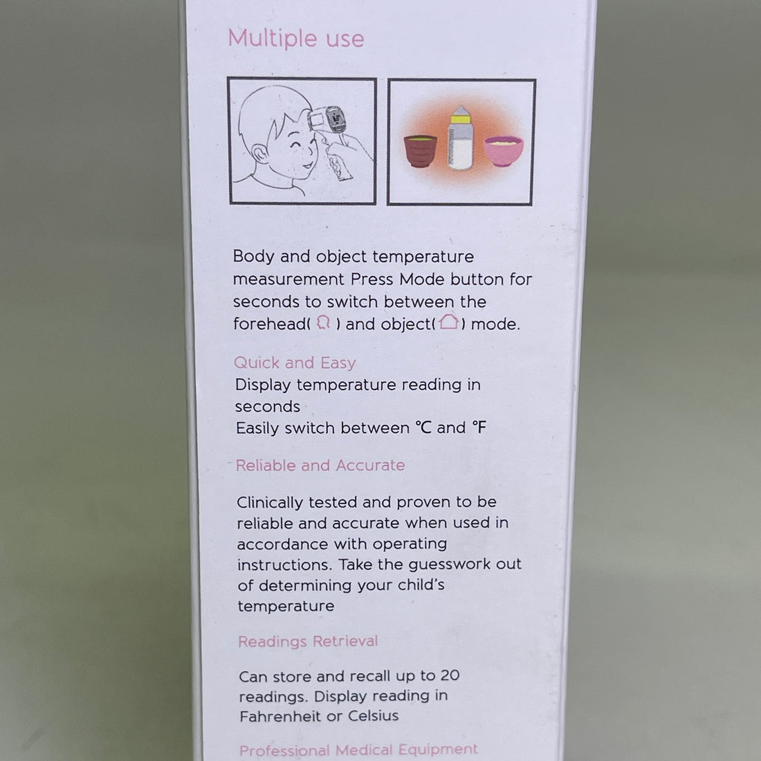 Non Contact Infrared Thermometer JPD FR202 USA Seller