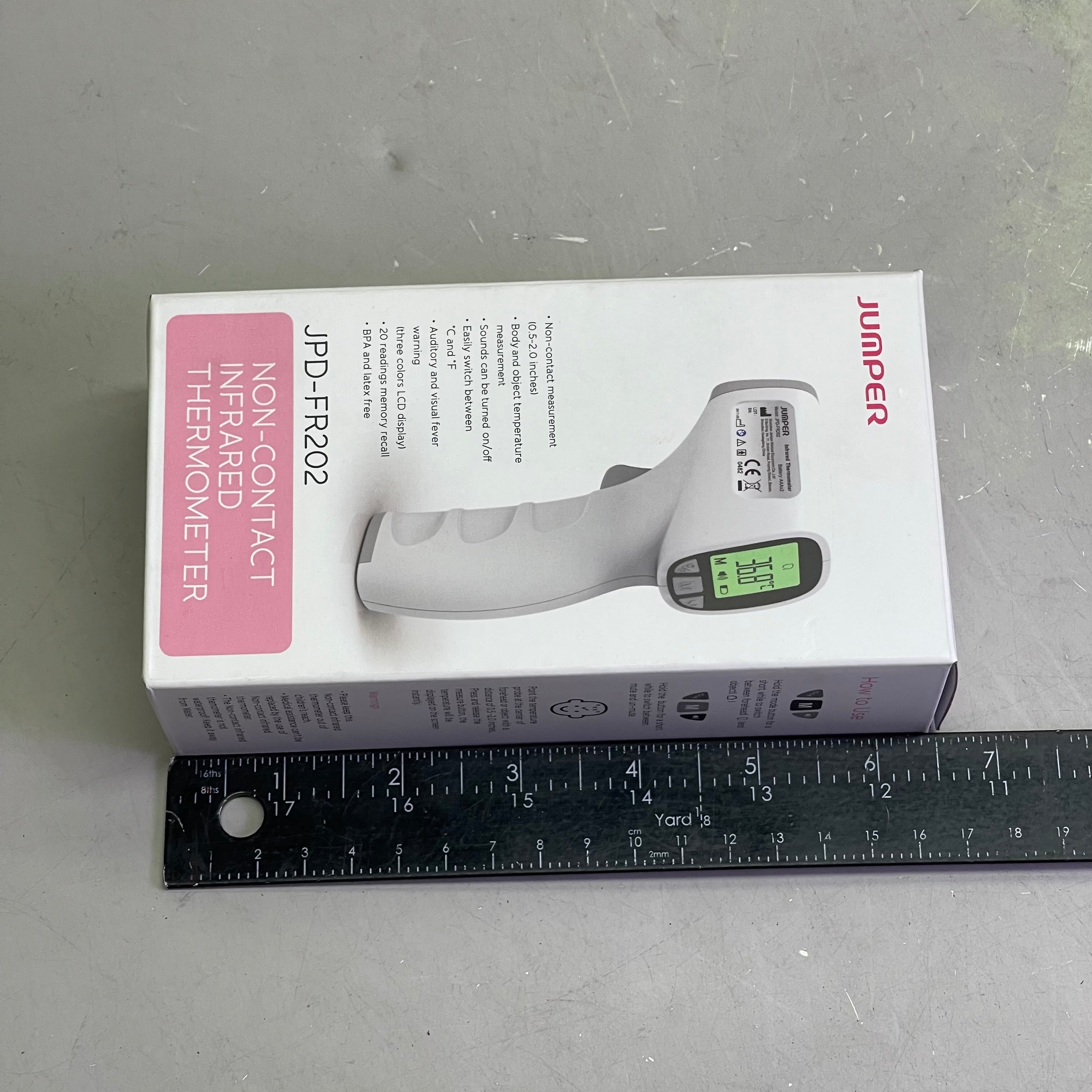 Non Contact Infrared Thermometer JPD FR202 USA Seller