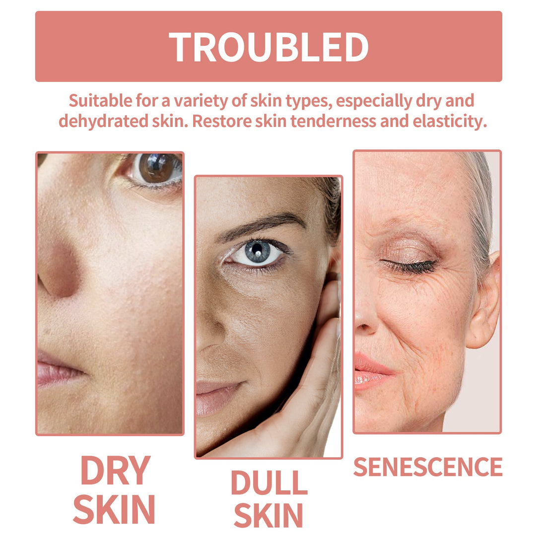 Squalane VC Rose Moisturizing Firming Brightening Face Cream