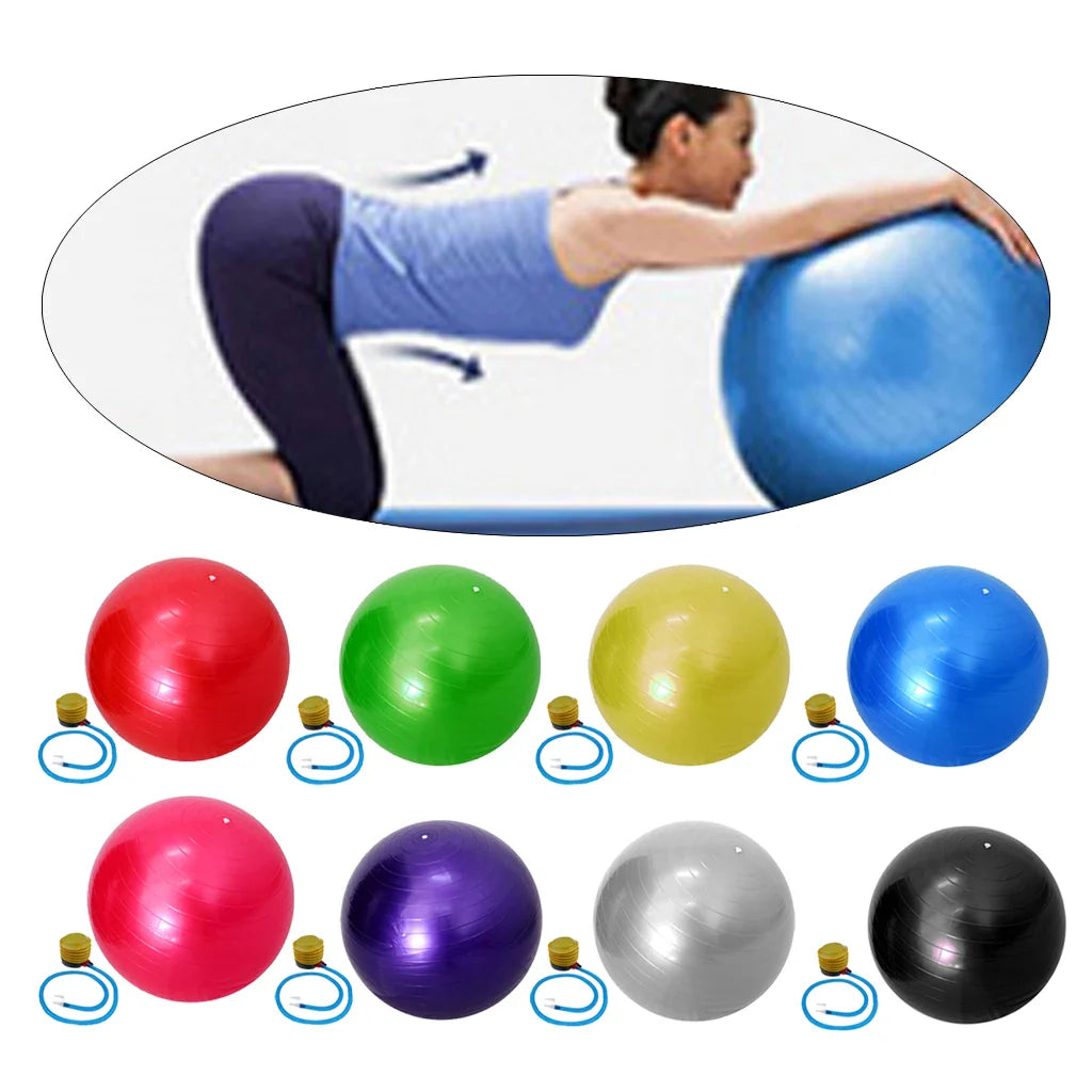 55cm Explosion Proof Yoga Ball With Pump
