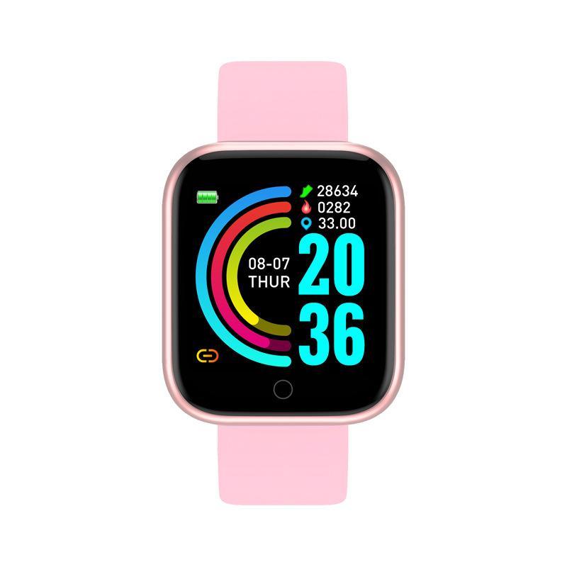 Y68 Bluetooth Smart Watch Waterproof Fitness Tracker