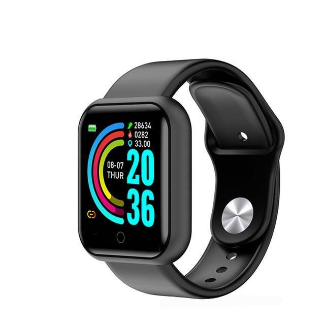 Y68 Bluetooth Smart Watch Waterproof Fitness Tracker