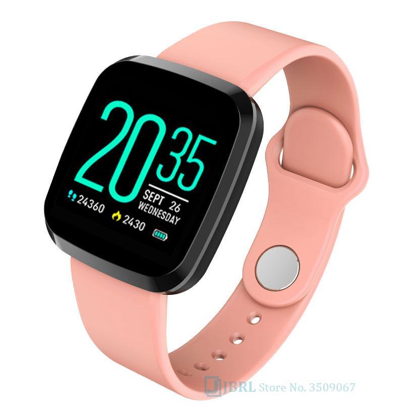 Unisex Smart Watch Fitness Tracker Android iOS Silicone