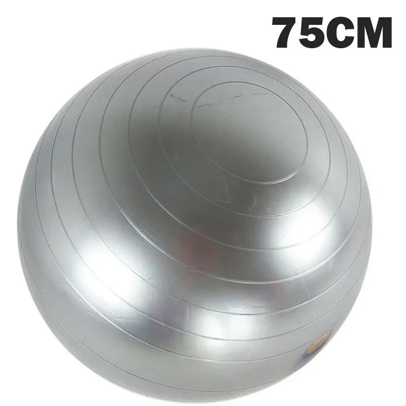 Yoga Ball Pilates Fitness Gym Fitball Balance Exercise Workout Ball 65/75/85CM