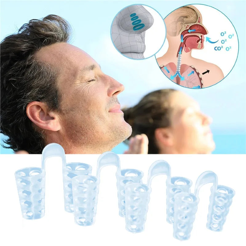 Anti Snore Apnea Nose Clip Breathing Sleep Device