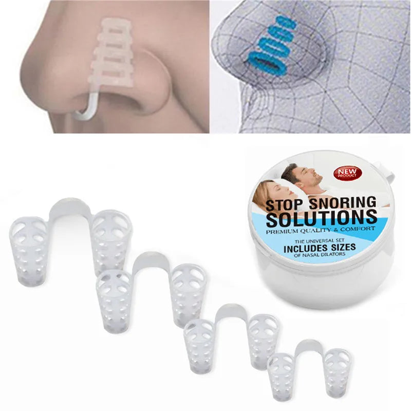Anti Snore Apnea Nose Clip Breathing Sleep Device