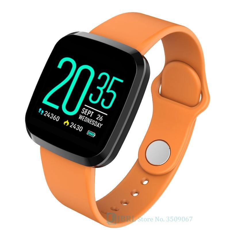 Unisex Smart Watch Fitness Tracker Android iOS Silicone