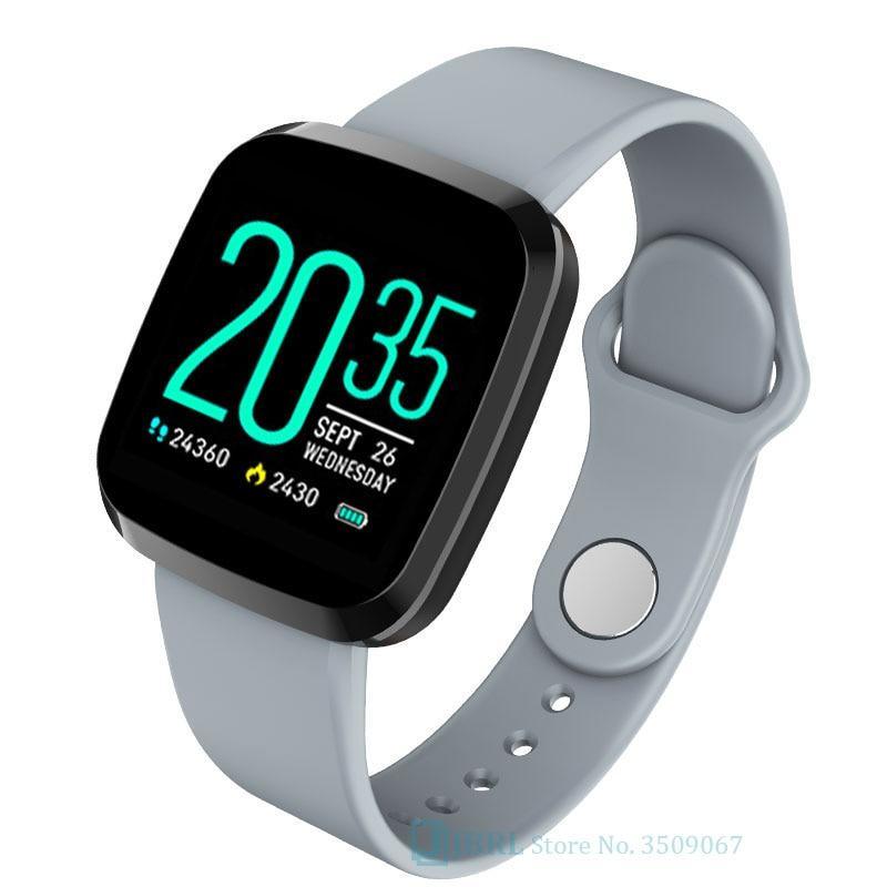 Unisex Smart Watch Fitness Tracker Android iOS Silicone