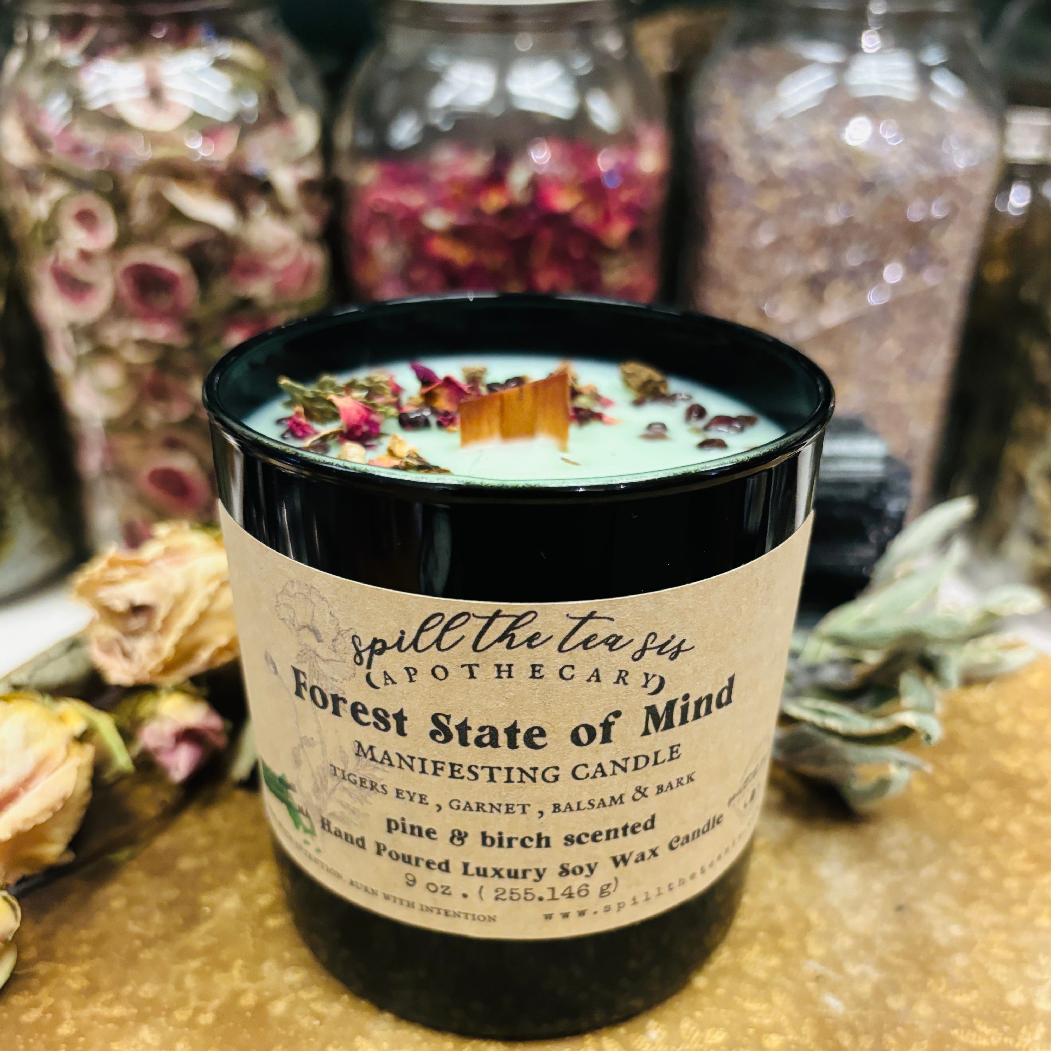 Forest State of Mind Soy Meditation Candle