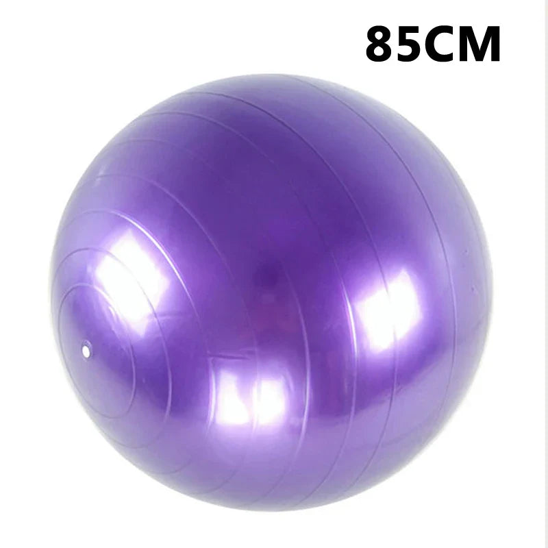 Yoga Ball Pilates Fitness Gym Fitball Balance Exercise Workout Ball 65/75/85CM