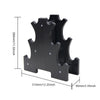 Practical Fitness Equipment Storage 6 Slot Dumbbell Rack