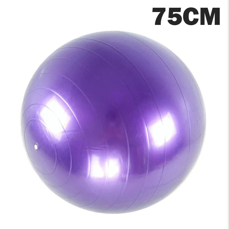 Yoga Ball Pilates Fitness Gym Fitball Balance Exercise Workout Ball 65/75/85CM