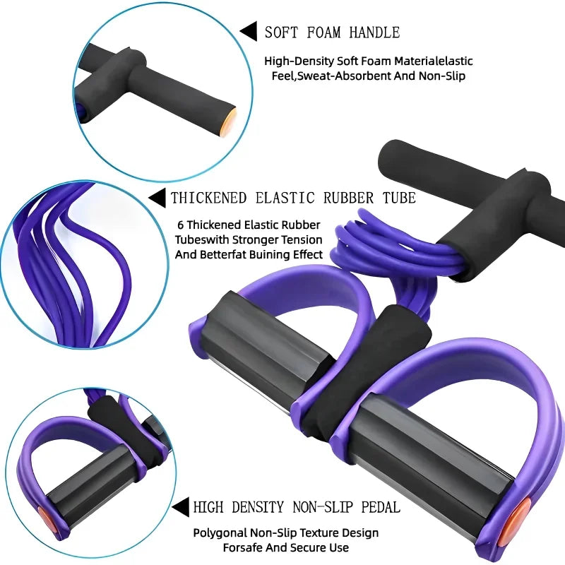 Multi Functional Abdominal Strength Elastic Band Equipment