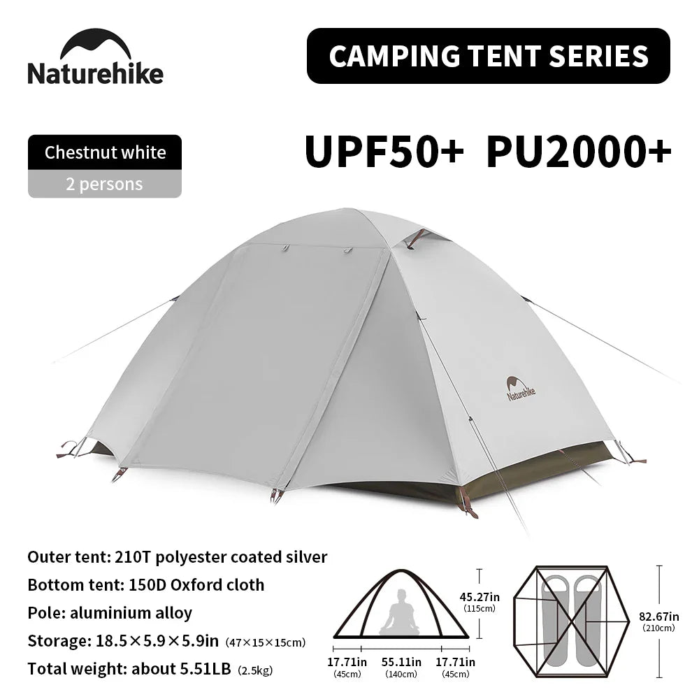 Naturehike 2-3 Person Waterproof Ultralight Camping Tent