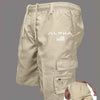 American Flag Eagle Cargo Shorts - Multi-Pocket