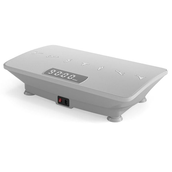 Gray Full Body Vibration Plate Exercise Machine