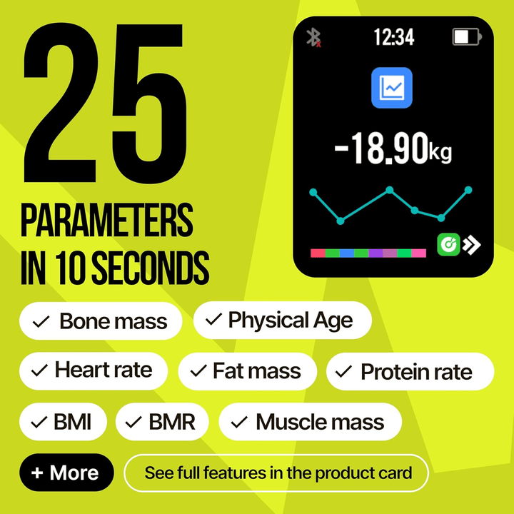 Transform Your Wellness: EziGo Smart Scale with 25 Metrics