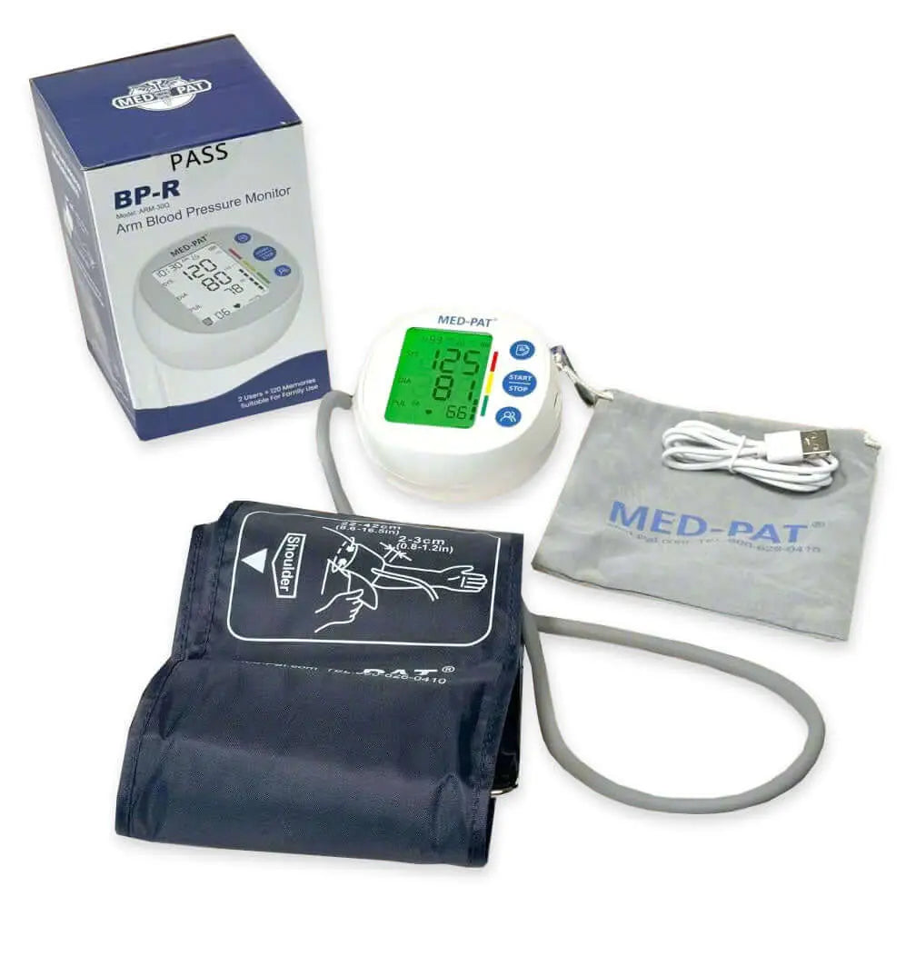 Med Pat BP R Round Blood Pressure Monitor