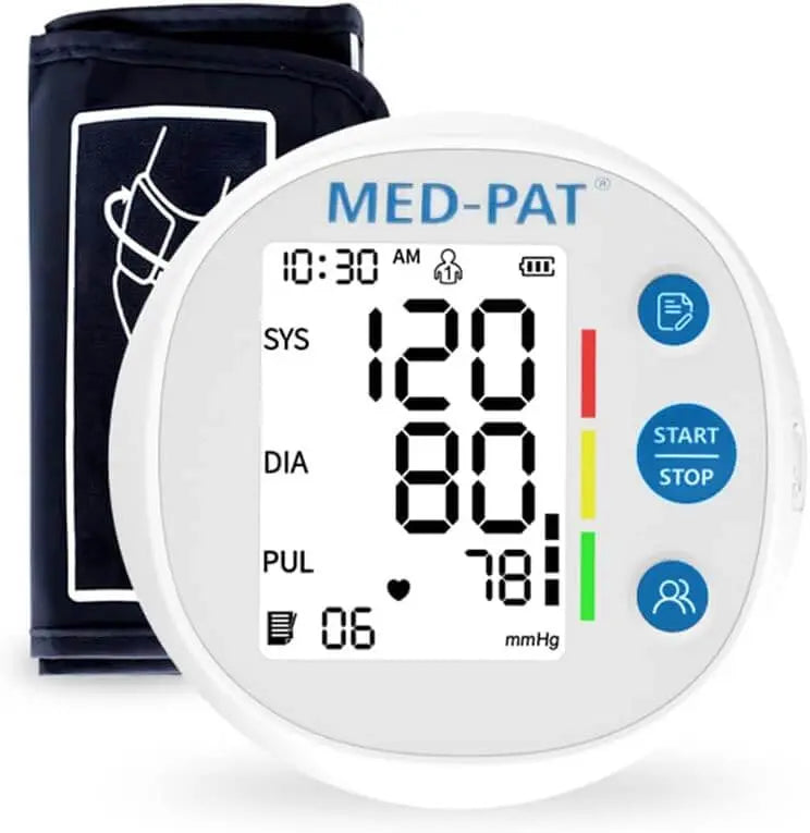Med Pat BP R Round Blood Pressure Monitor