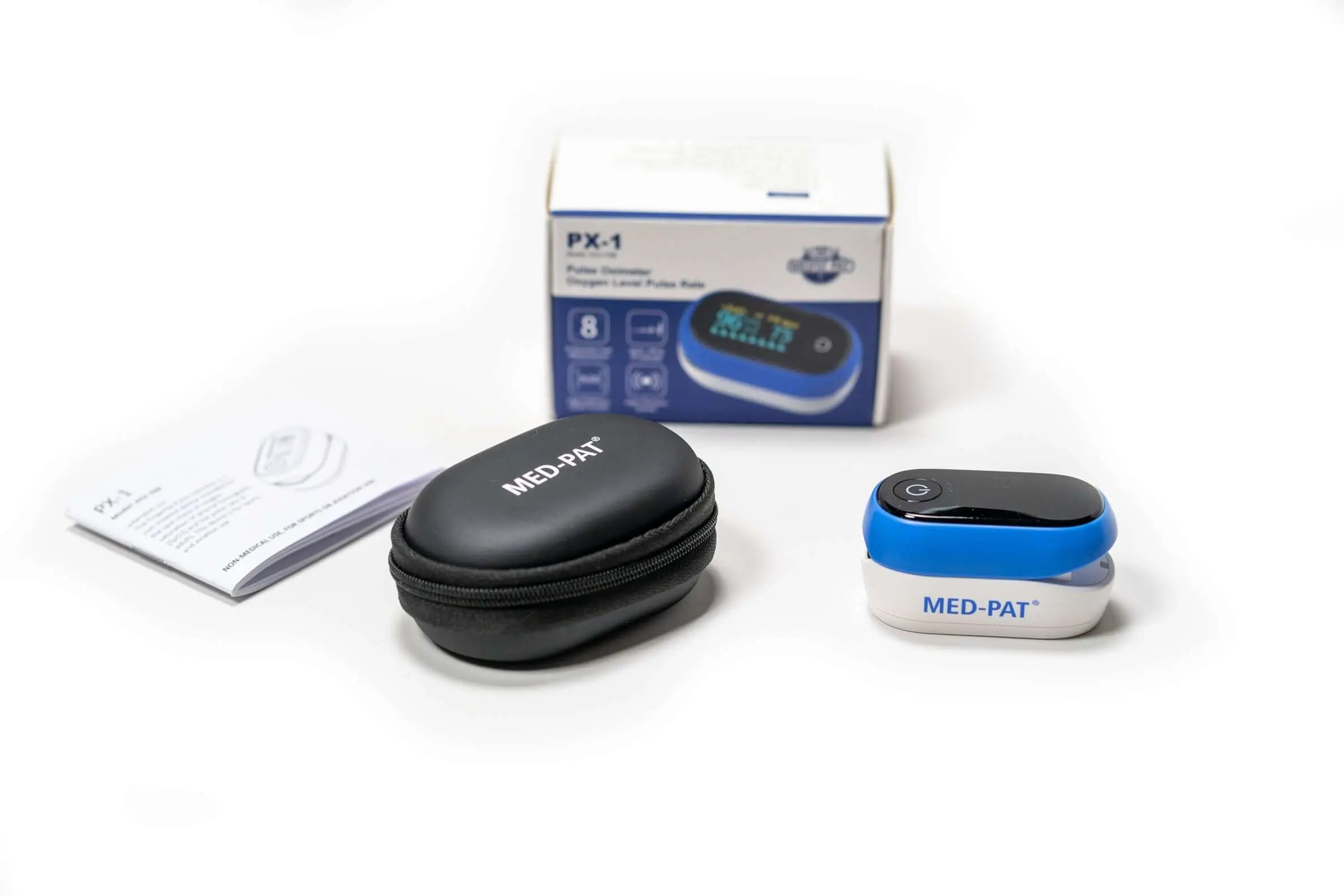 Med Pat PX 1 Fingertip Pulse Oximeter