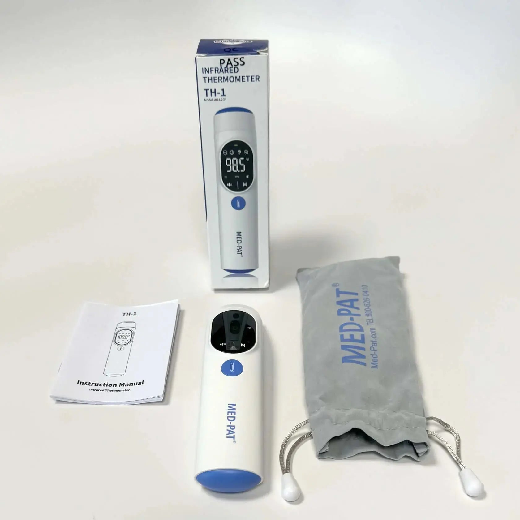 Med Pat TH 1 Digital Infrared Ear Thermometer