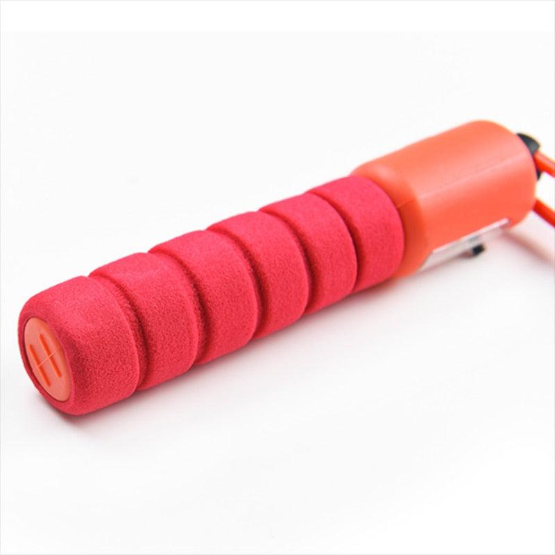 Professional Sponge Jump Rope Electronic Counter Adjustable Speed
