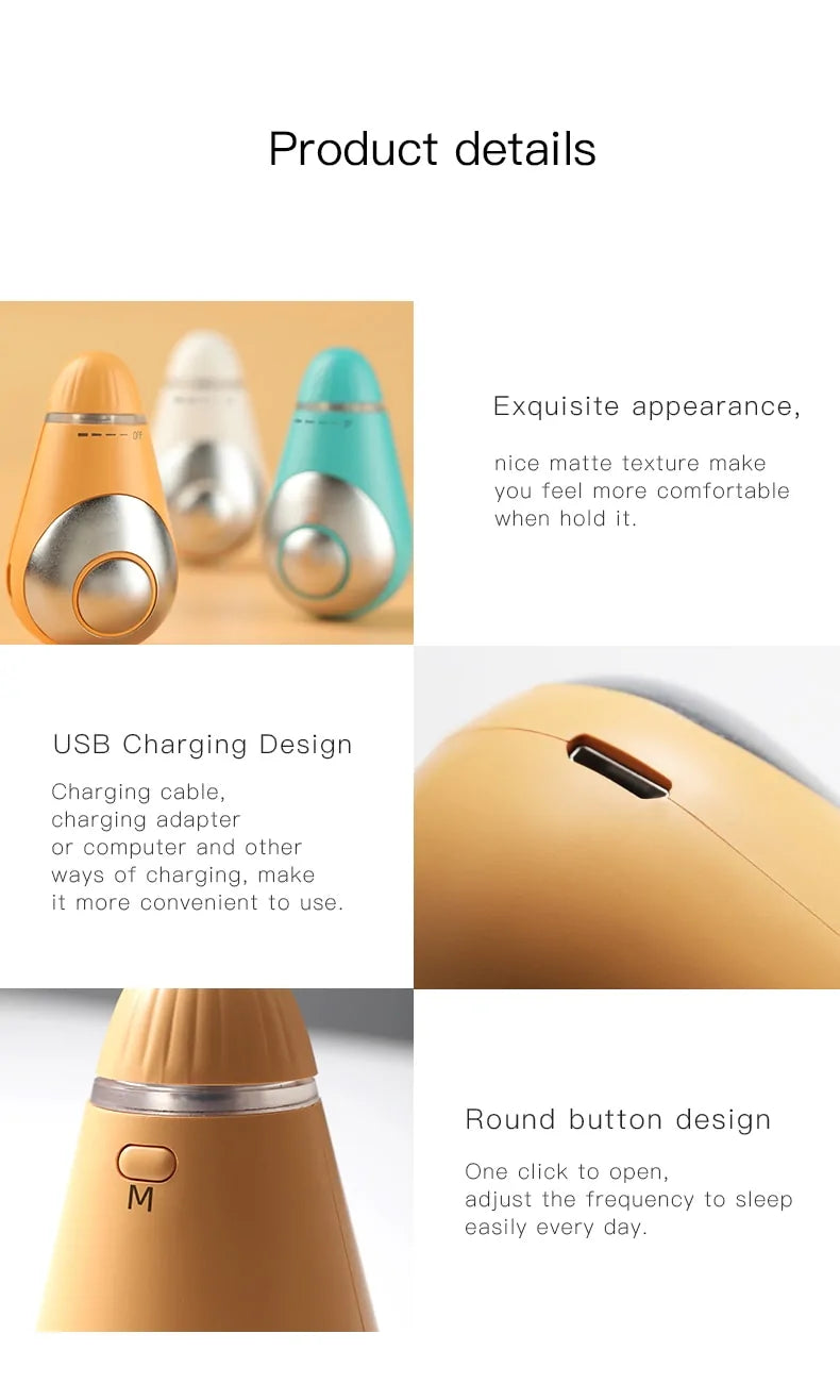 USB Microcurrent Sleep Aid Pressure Relief Device